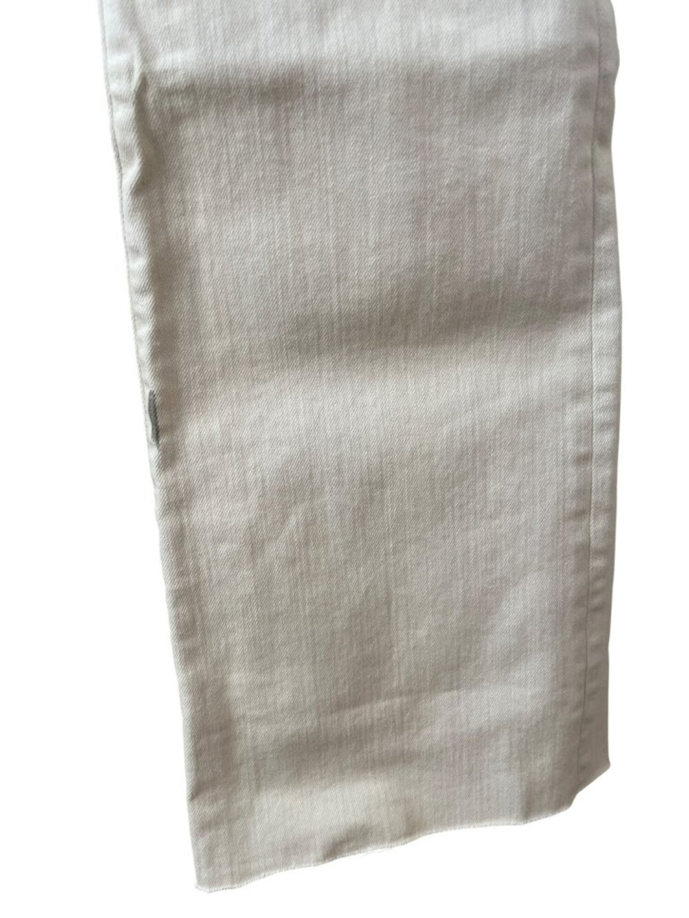 Veronica Beard Cameron Mid Rise Bootcut Jeans Ecru Wmn's Size 28 MSRP$298 DEFECT - Picture 7 of 11